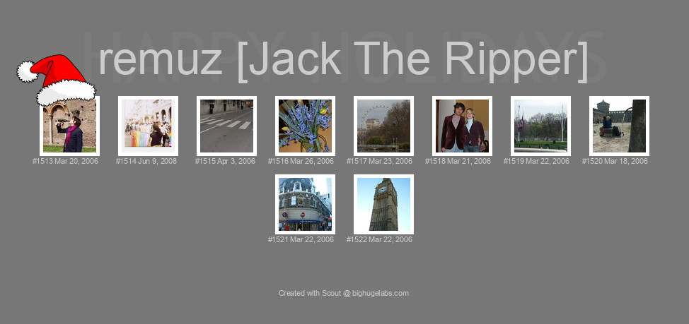 Find your photos in Flickr's Explore pages. Make a unique poster to show the world your achievement.