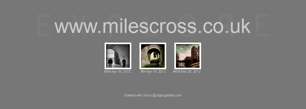 Find your photos in Flickr's Explore pages. Make a unique poster to show the world your achievement.
