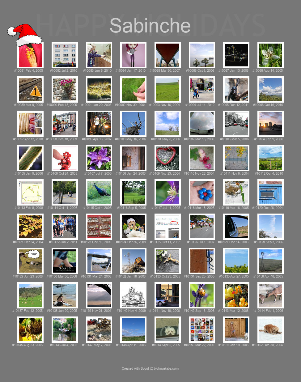Find your photos in Flickr's Explore pages. Make a unique poster to show the world your achievement.