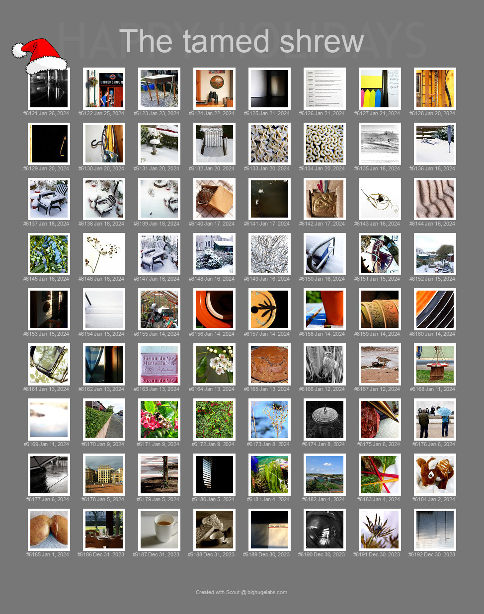 Find your photos in Flickr's Explore pages. Make a unique poster to show the world your achievement.