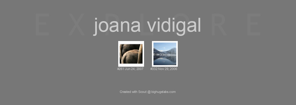Find your photos in Flickr's Explore pages. Make a unique poster to show the world your achievement.