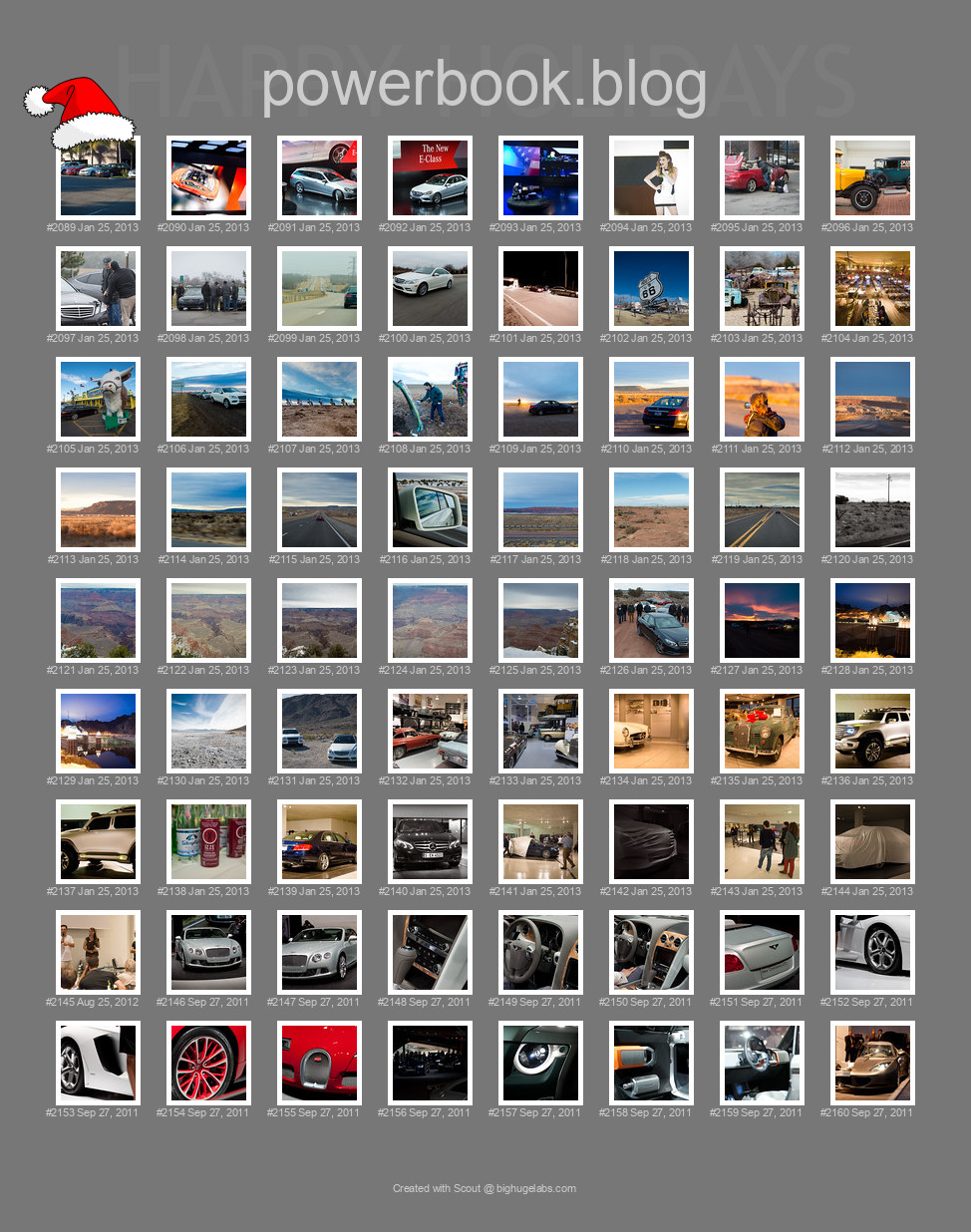 Find your photos in Flickr's Explore pages. Make a unique poster to show the world your achievement.