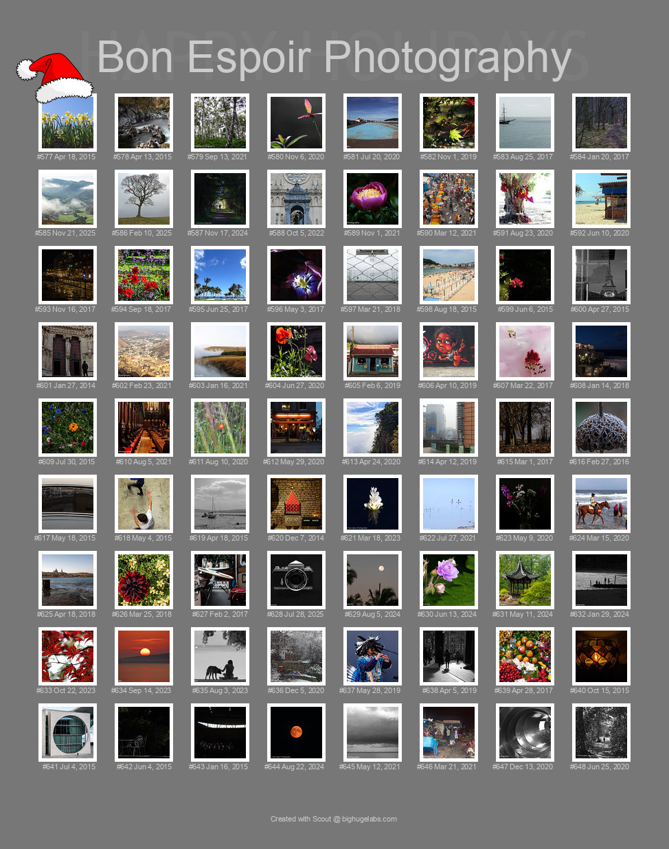 Find your photos in Flickr's Explore pages. Make a unique poster to show the world your achievement.