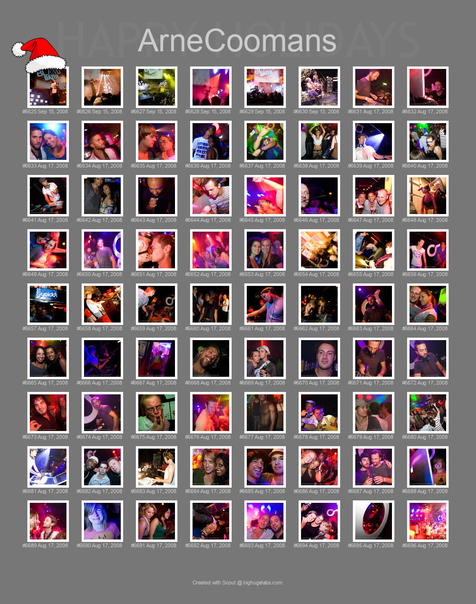 Find your photos in Flickr's Explore pages. Make a unique poster to show the world your achievement.