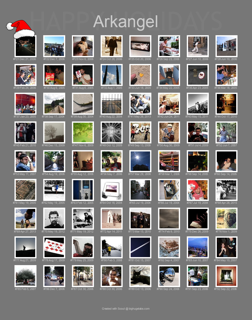 Find your photos in Flickr's Explore pages. Make a unique poster to show the world your achievement.