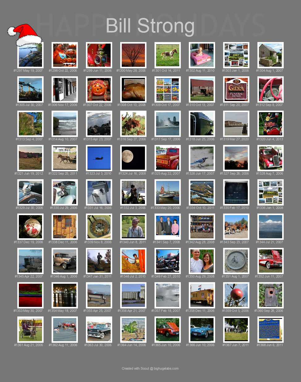 Find your photos in Flickr's Explore pages. Make a unique poster to show the world your achievement.