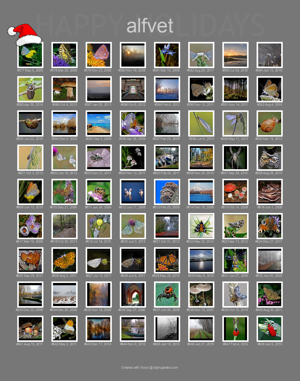 Find your photos in Flickr's Explore pages. Make a unique poster to show the world your achievement.