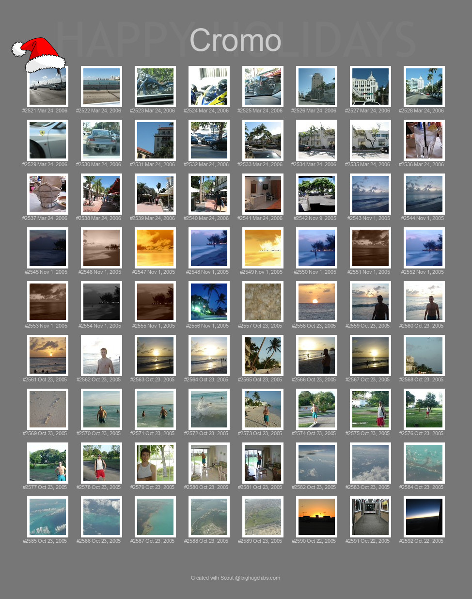 Find your photos in Flickr's Explore pages. Make a unique poster to show the world your achievement.
