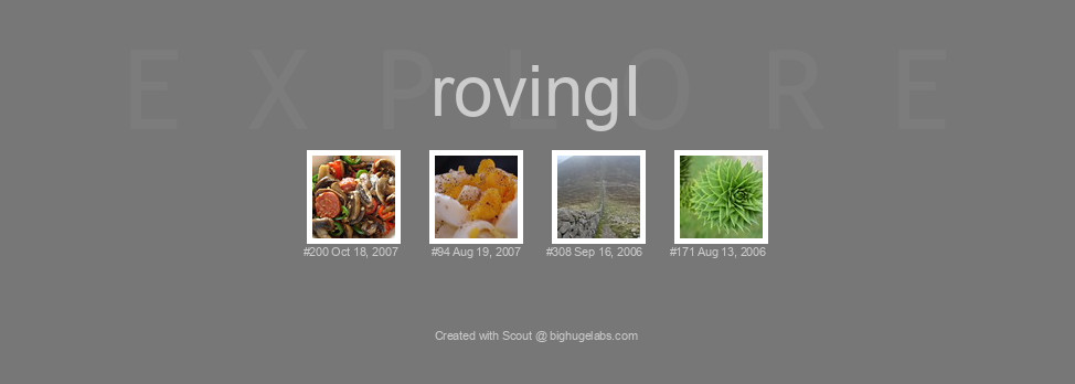 Find your photos in Flickr's Explore pages. Make a unique poster to show the world your achievement.