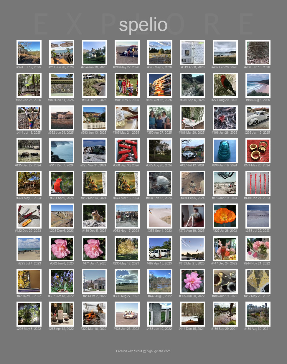 Find your photos in Flickr's Explore pages. Make a unique poster to show the world your achievement.