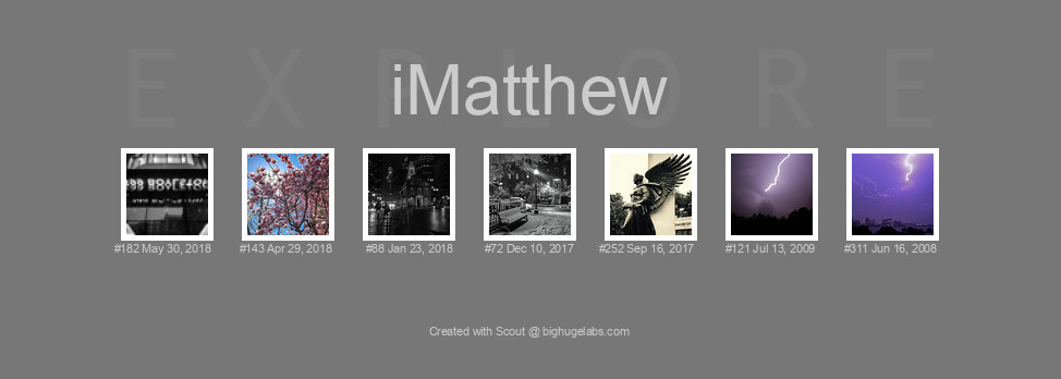 Find your photos in Flickr's Explore pages. Make a unique poster to show the world your achievement.