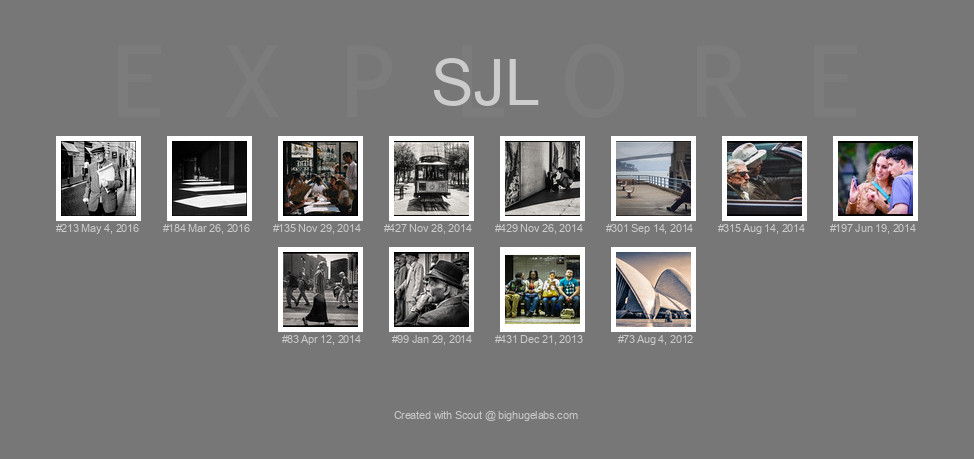 Find your photos in Flickr's Explore pages. Make a unique poster to show the world your achievement.