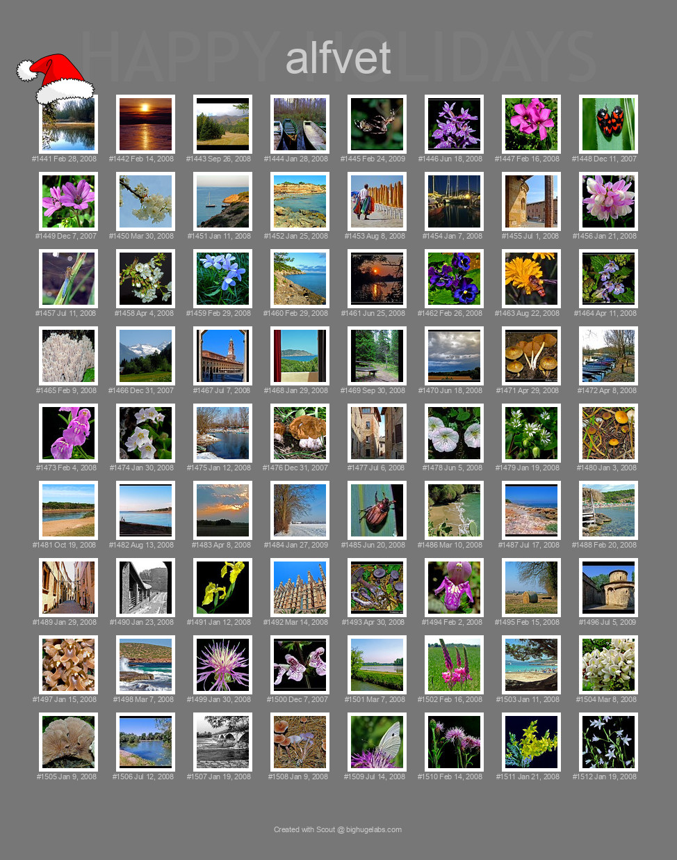 Find your photos in Flickr's Explore pages. Make a unique poster to show the world your achievement.