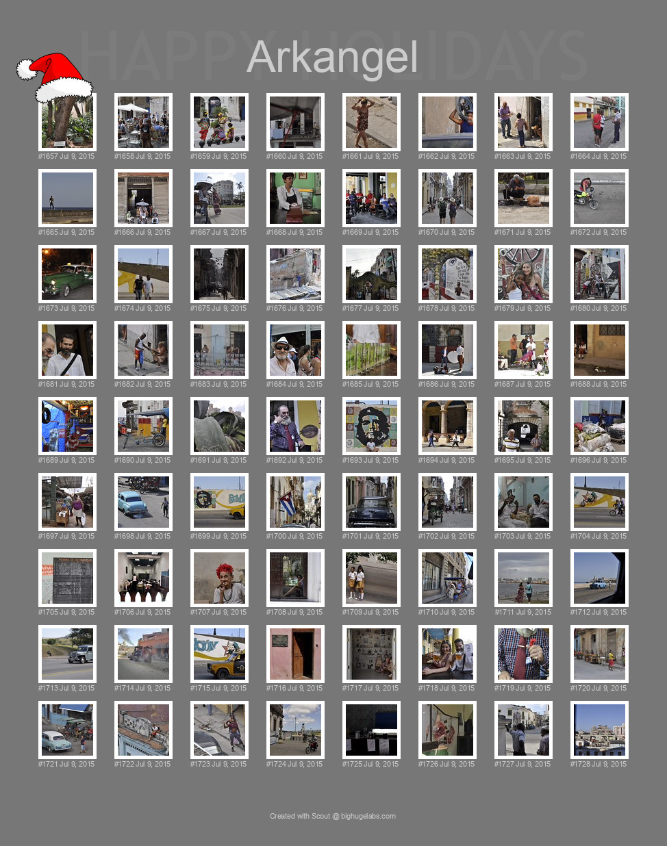 Find your photos in Flickr's Explore pages. Make a unique poster to show the world your achievement.