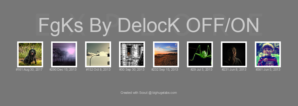 Find your photos in Flickr's Explore pages. Make a unique poster to show the world your achievement.
