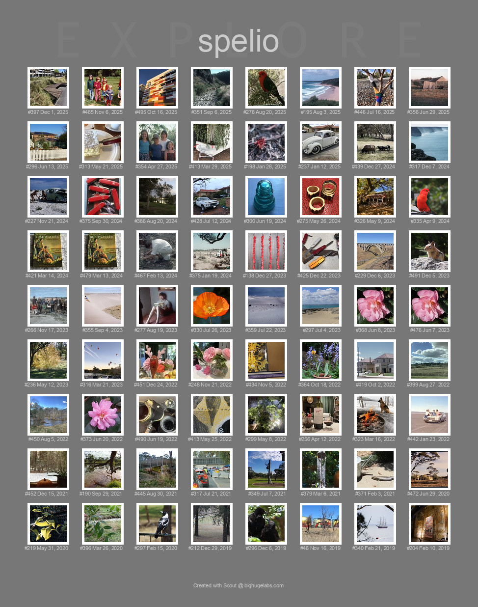 Find your photos in Flickr's Explore pages. Make a unique poster to show the world your achievement.