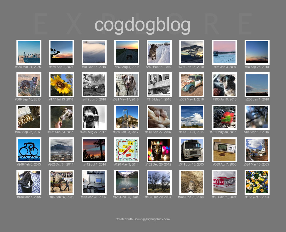 Find your photos in Flickr's Explore pages. Make a unique poster to show the world your achievement.