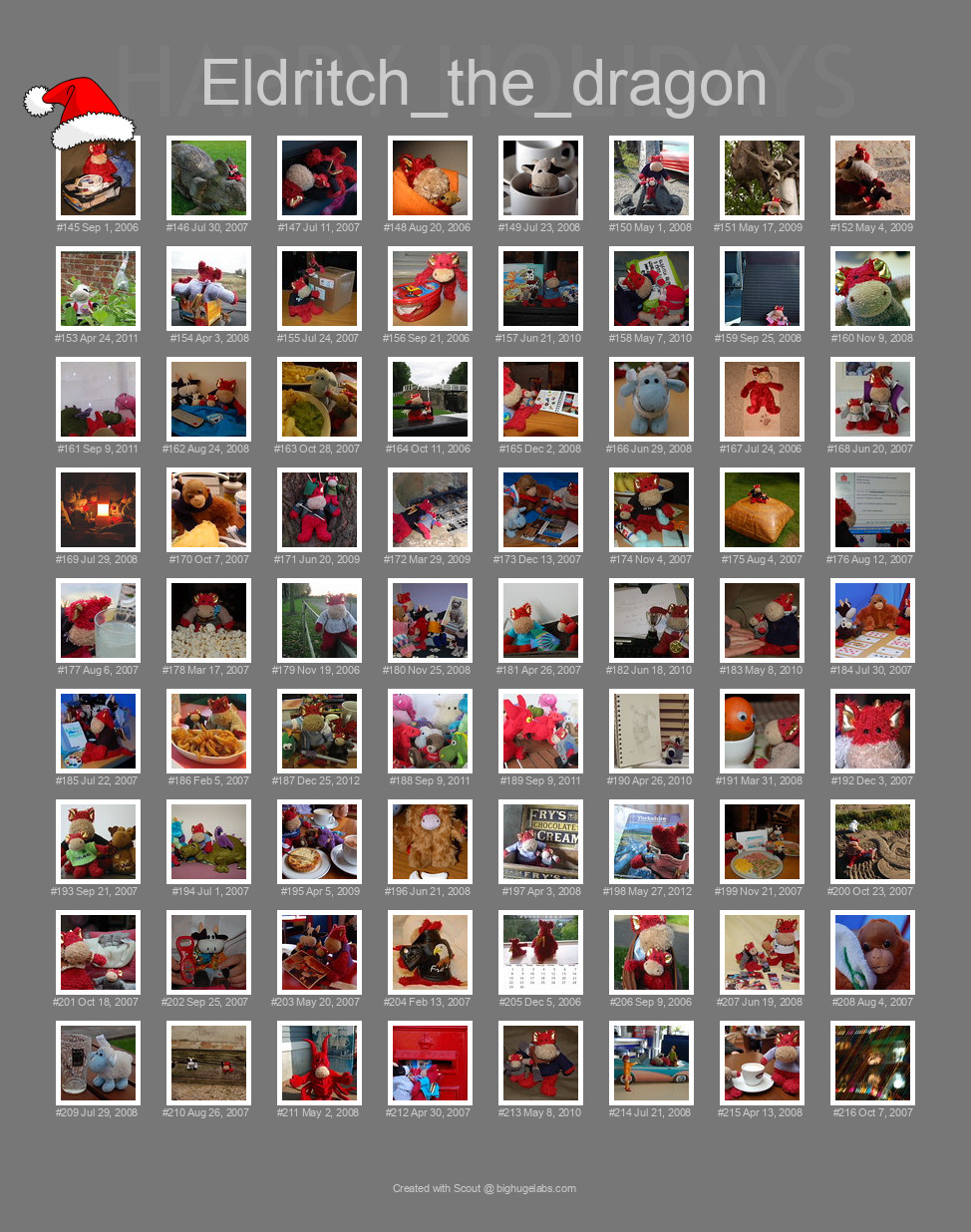 Find your photos in Flickr's Explore pages. Make a unique poster to show the world your achievement.