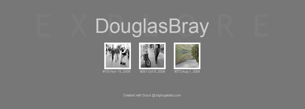 Find your photos in Flickr's Explore pages. Make a unique poster to show the world your achievement.