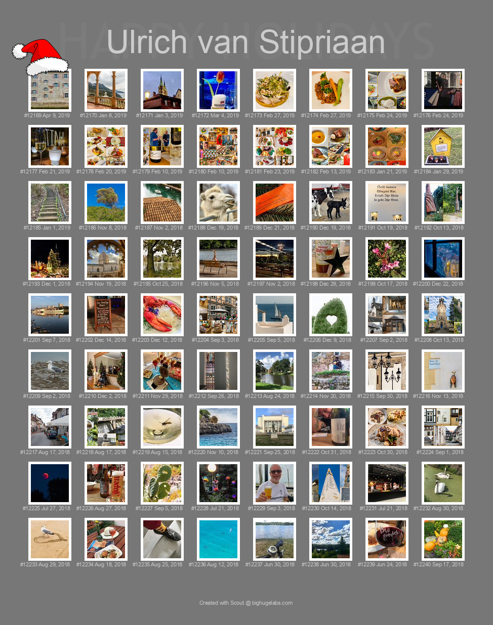 Find your photos in Flickr's Explore pages. Make a unique poster to show the world your achievement.