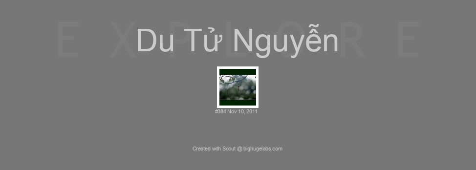 Find your photos in Flickr's Explore pages. Make a unique poster to show the world your achievement.