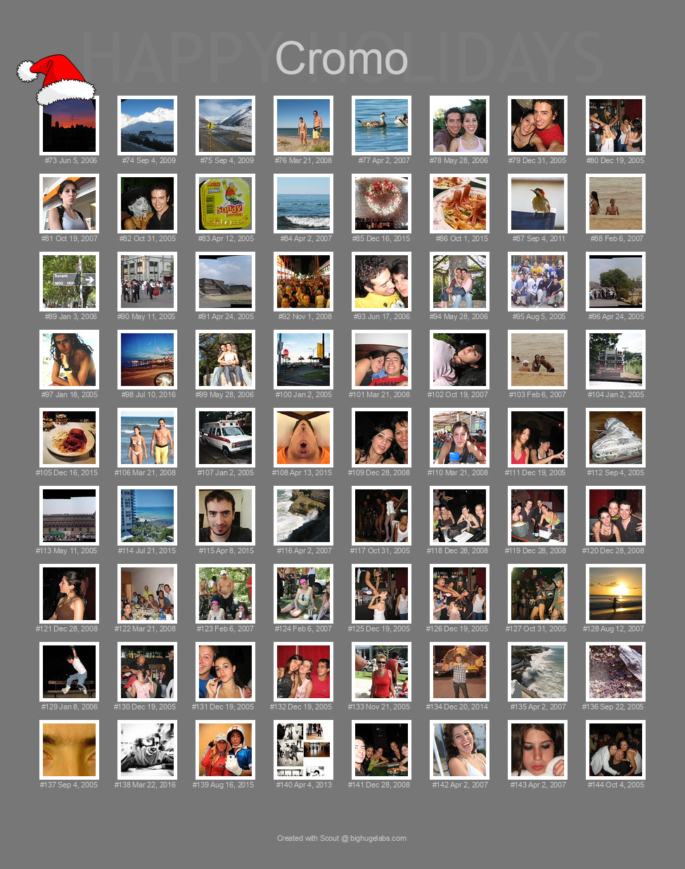 Find your photos in Flickr's Explore pages. Make a unique poster to show the world your achievement.