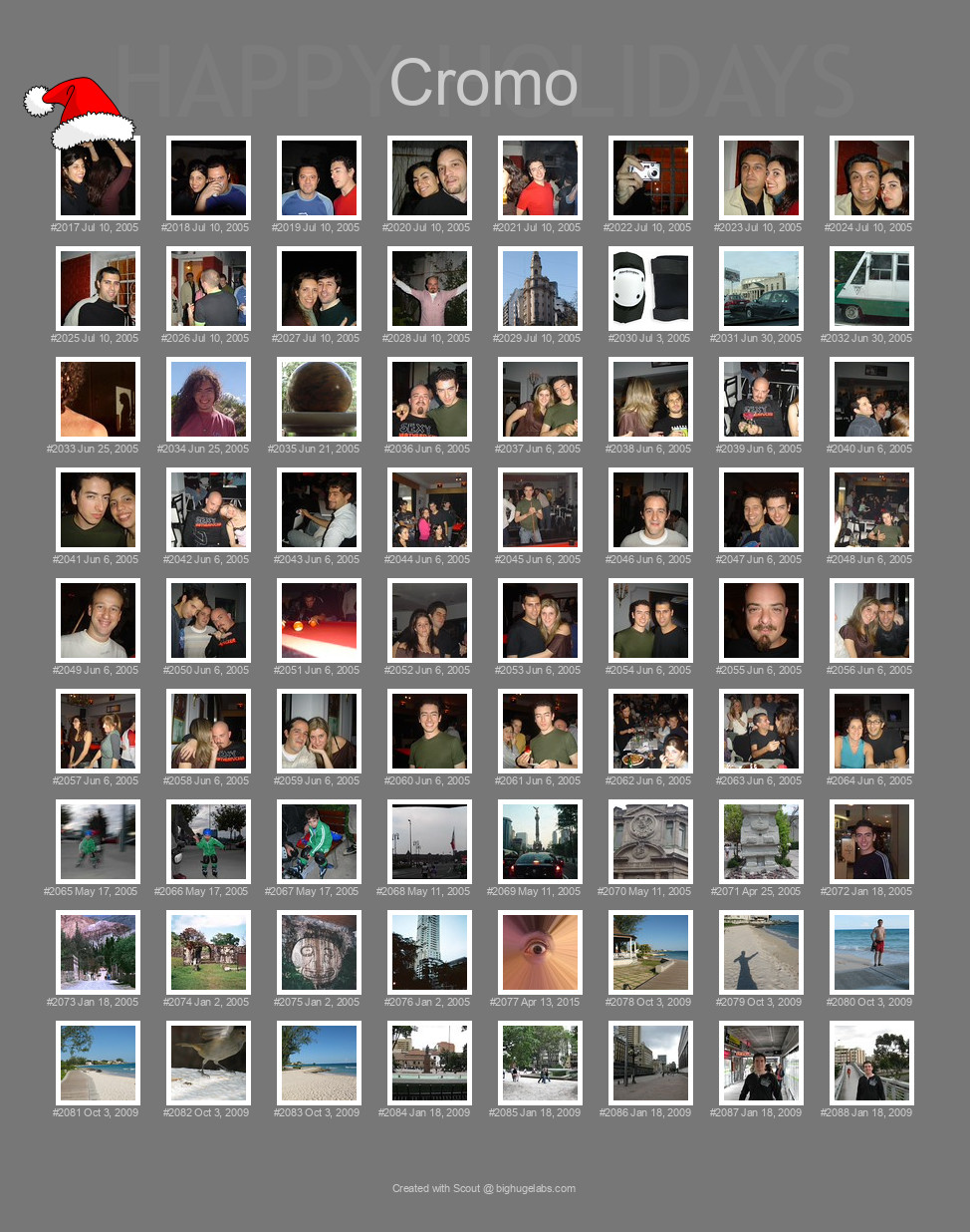 Find your photos in Flickr's Explore pages. Make a unique poster to show the world your achievement.