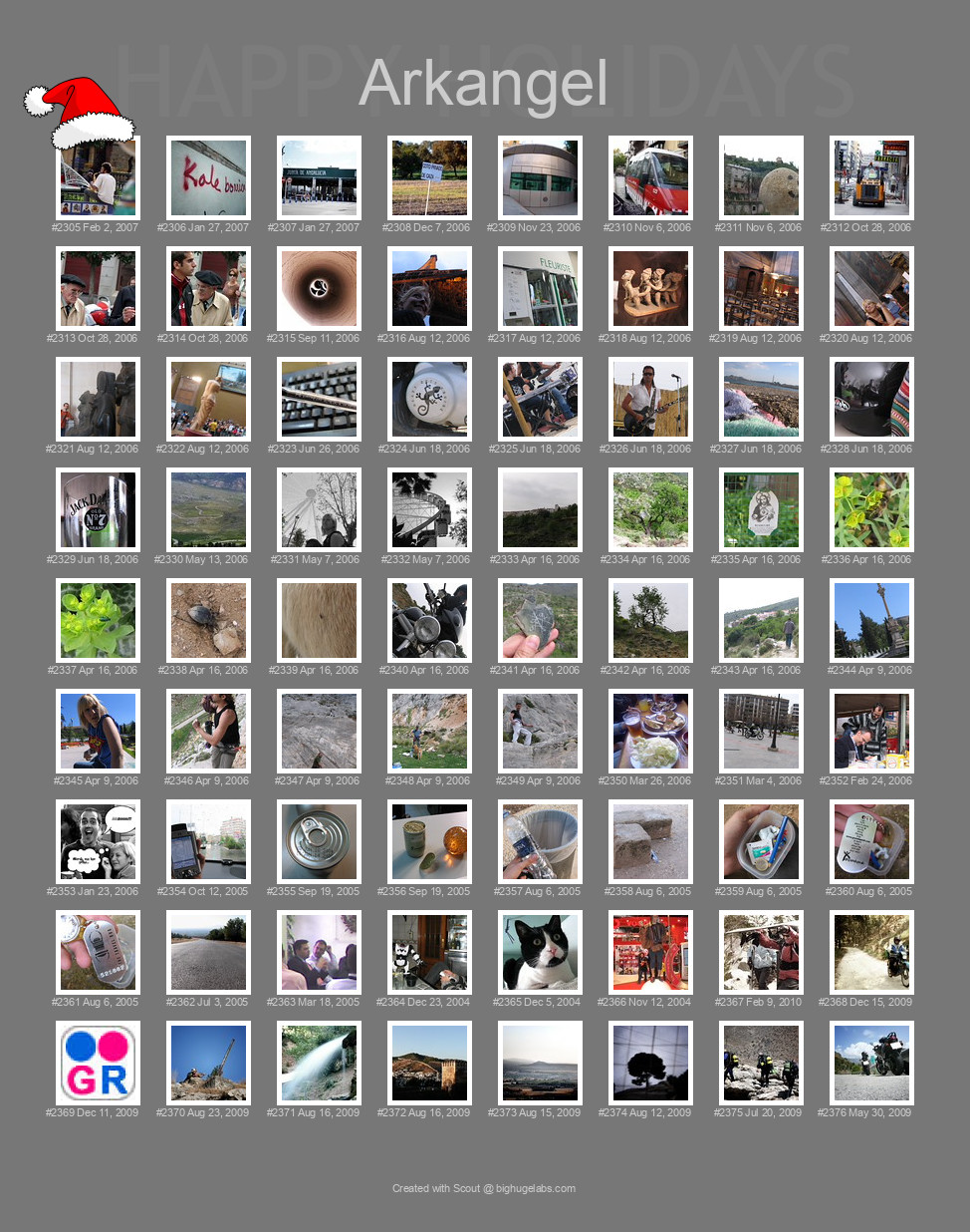 Find your photos in Flickr's Explore pages. Make a unique poster to show the world your achievement.