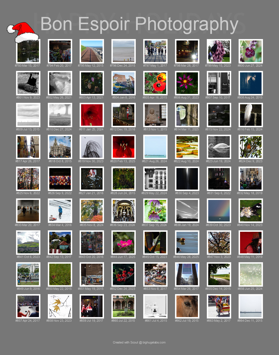 Find your photos in Flickr's Explore pages. Make a unique poster to show the world your achievement.