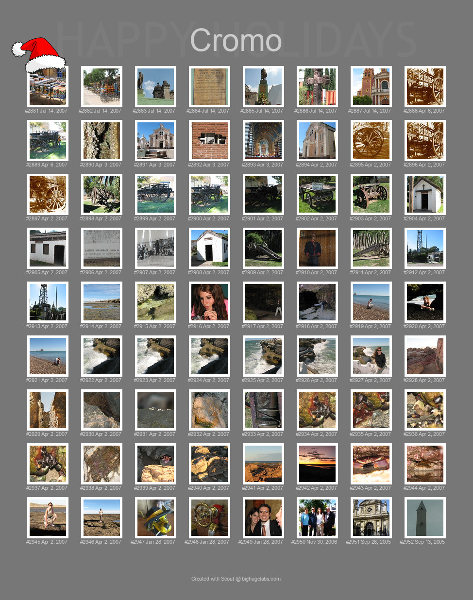Find your photos in Flickr's Explore pages. Make a unique poster to show the world your achievement.