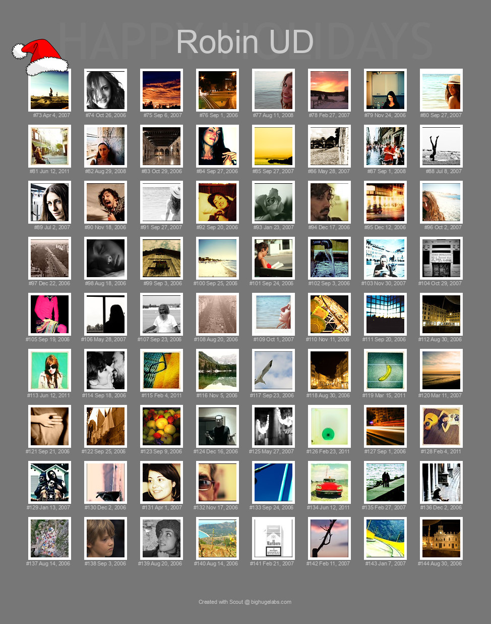 Find your photos in Flickr's Explore pages. Make a unique poster to show the world your achievement.
