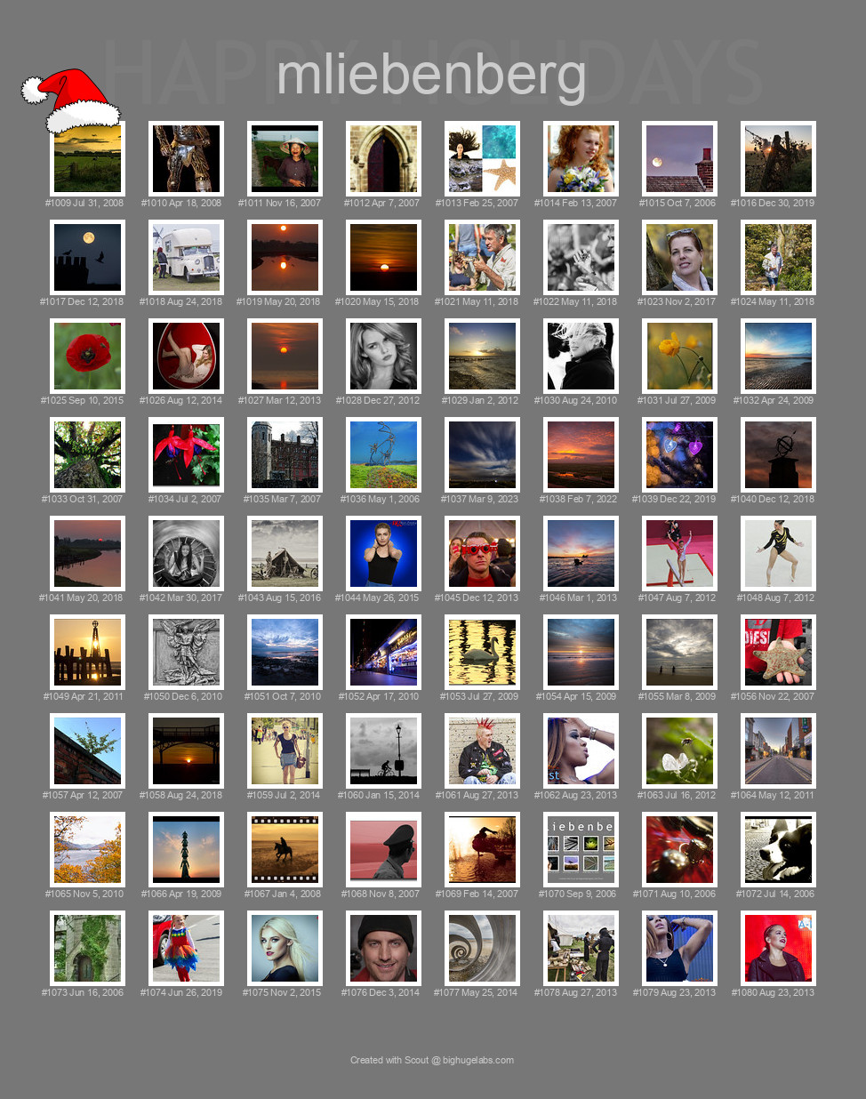 Find your photos in Flickr's Explore pages. Make a unique poster to show the world your achievement.