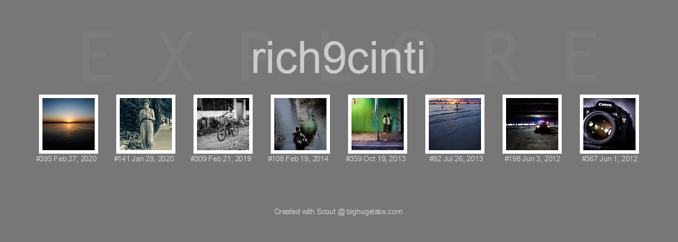 Find your photos in Flickr's Explore pages. Make a unique poster to show the world your achievement.