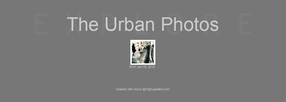 Find your photos in Flickr's Explore pages. Make a unique poster to show the world your achievement.