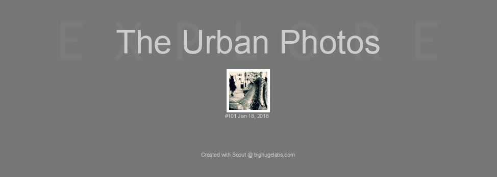 Find your photos in Flickr's Explore pages. Make a unique poster to show the world your achievement.