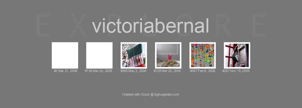 Find your photos in Flickr's Explore pages. Make a unique poster to show the world your achievement.