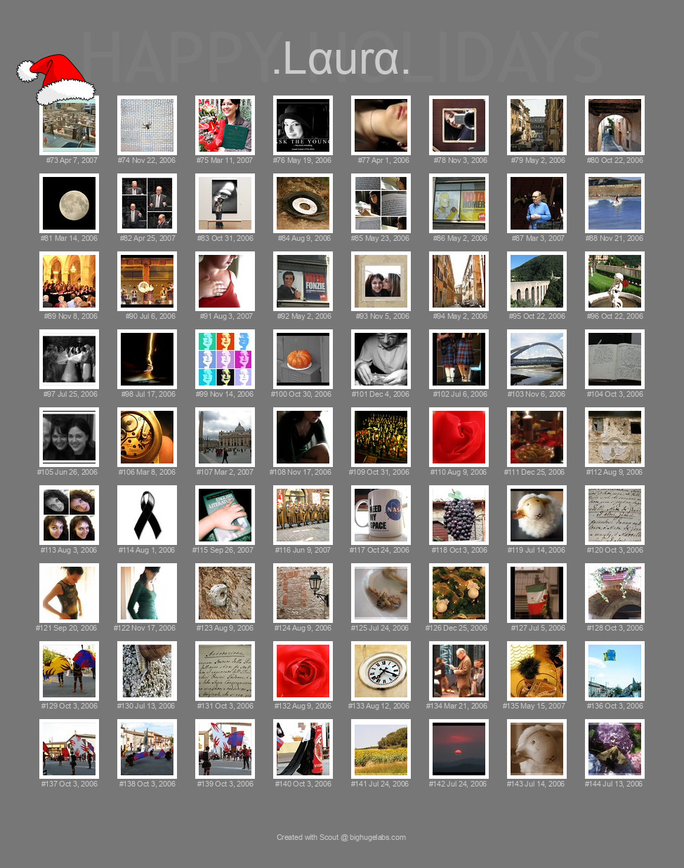 Find your photos in Flickr's Explore pages. Make a unique poster to show the world your achievement.
