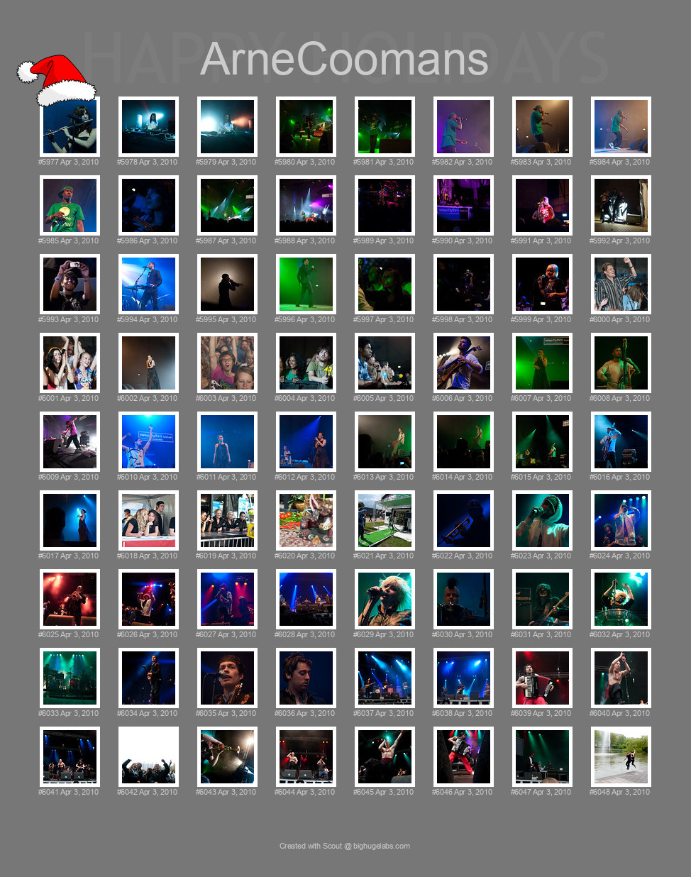 Find your photos in Flickr's Explore pages. Make a unique poster to show the world your achievement.