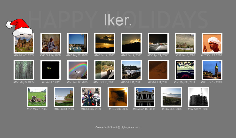 Find your photos in Flickr's Explore pages. Make a unique poster to show the world your achievement.