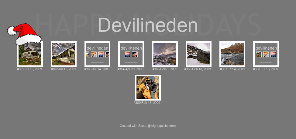 Find your photos in Flickr's Explore pages. Make a unique poster to show the world your achievement.