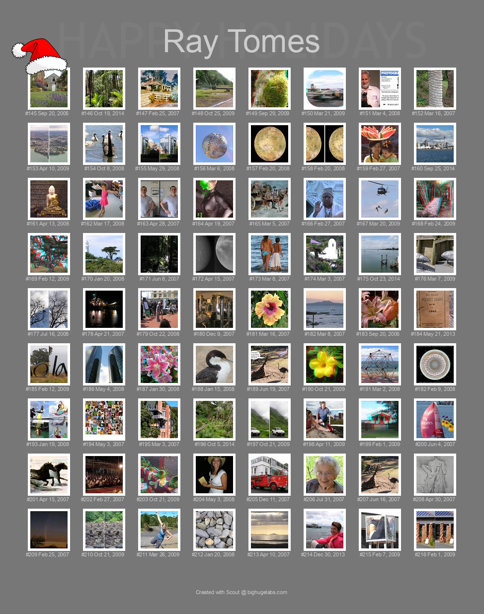 Find your photos in Flickr's Explore pages. Make a unique poster to show the world your achievement.