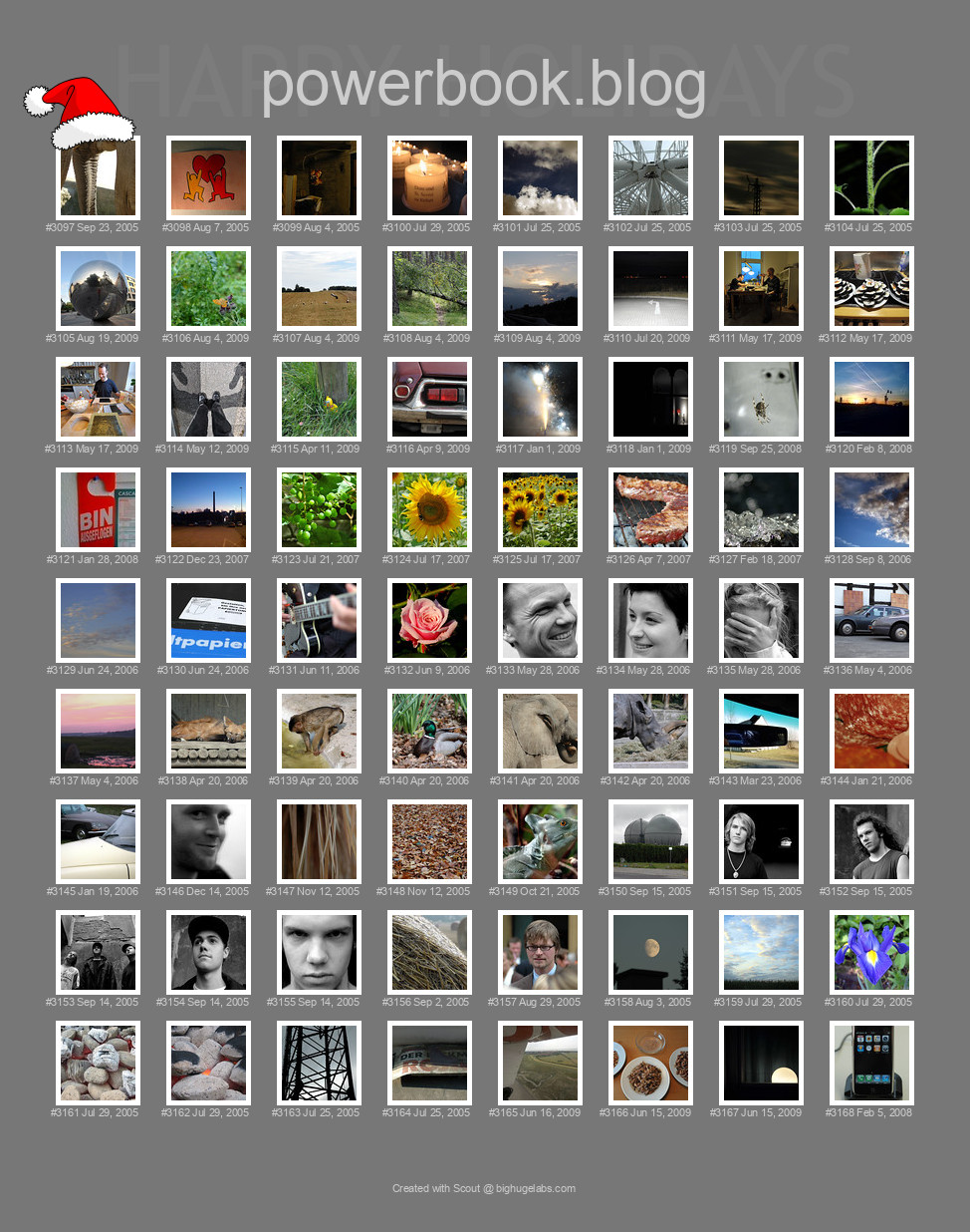 Find your photos in Flickr's Explore pages. Make a unique poster to show the world your achievement.