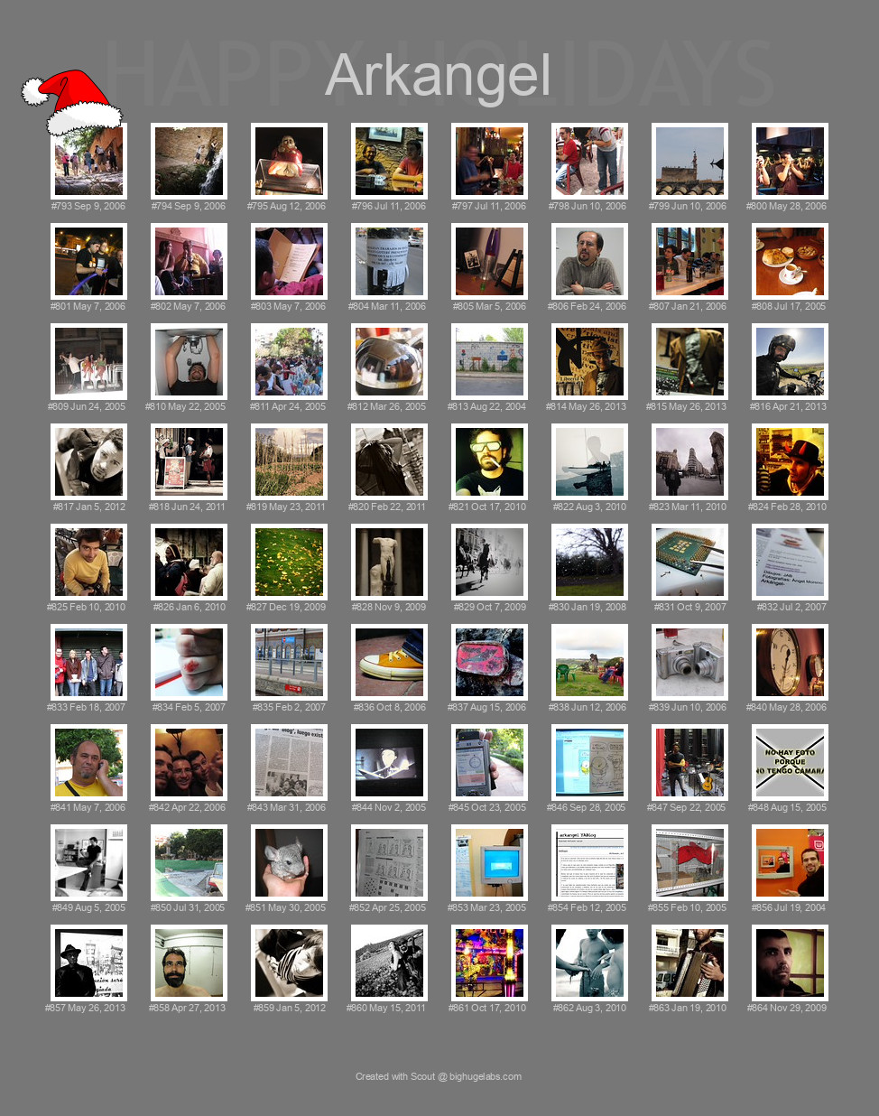 Find your photos in Flickr's Explore pages. Make a unique poster to show the world your achievement.
