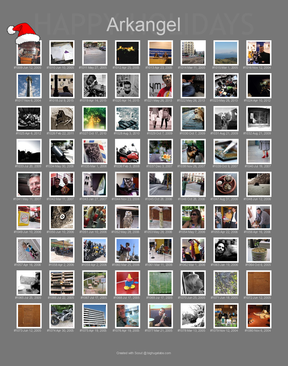 Find your photos in Flickr's Explore pages. Make a unique poster to show the world your achievement.