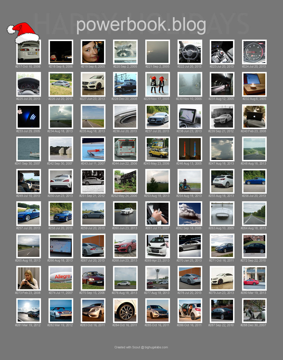 Find your photos in Flickr's Explore pages. Make a unique poster to show the world your achievement.