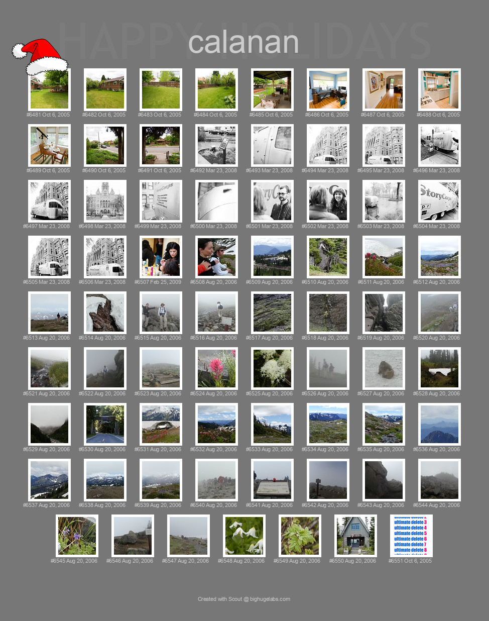 Find your photos in Flickr's Explore pages. Make a unique poster to show the world your achievement.