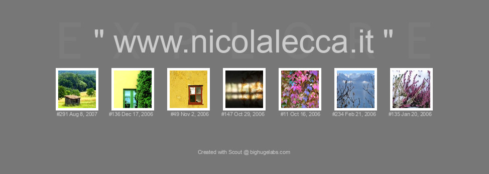 Find your photos in Flickr's Explore pages. Make a unique poster to show the world your achievement.