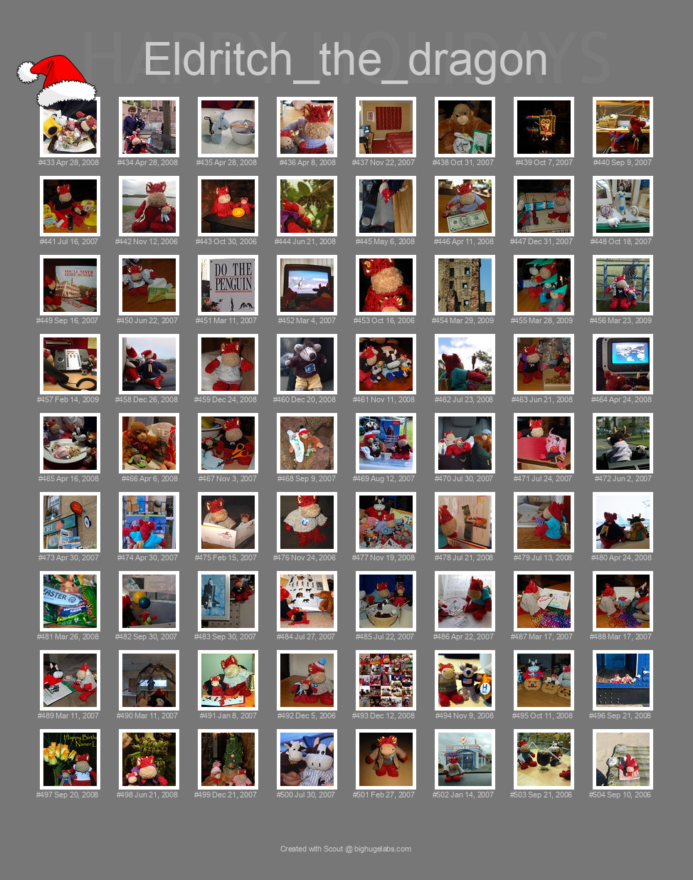 Find your photos in Flickr's Explore pages. Make a unique poster to show the world your achievement.