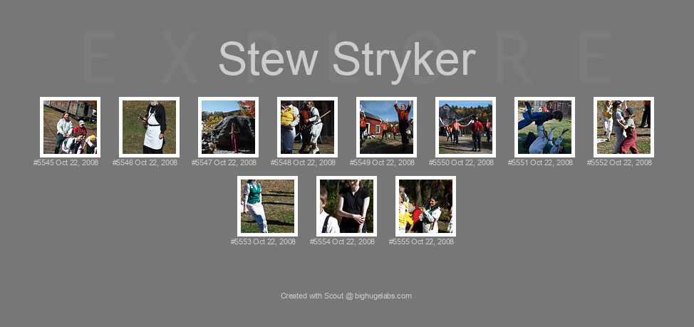 Find your photos in Flickr's Explore pages. Make a unique poster to show the world your achievement.