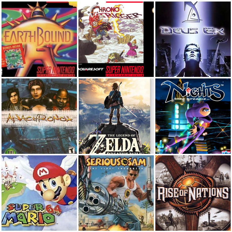 The Cheese Pizza of Gaming Threads: Your 3x3 | ResetEra
